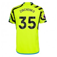 Camisa de Futebol Arsenal Oleksandr Zinchenko #35 Equipamento Secundário 2023-24 Manga Curta